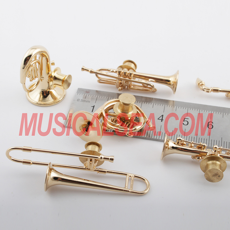 metallic brooch